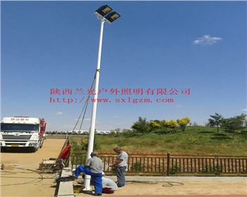 內(nèi)蒙古球場廣場高桿燈-內(nèi)蒙古鄂爾多斯廣場照明項目