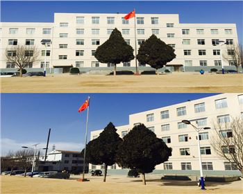 陜西學校太陽能路燈-陜西省平?jīng)鍪袑W校路燈工程